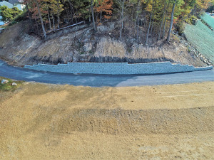 Concrete and retaining walls built in Morgantown WV area