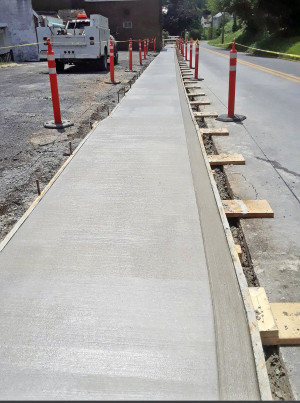 Concrete sidewalk local contracting