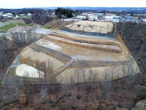 Site development pad construction